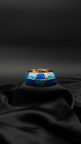 Sira Twin Blue Bangle